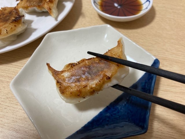 餃子１個のサイズが大きい