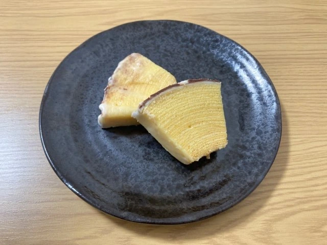 食べやすいように切り分けられている