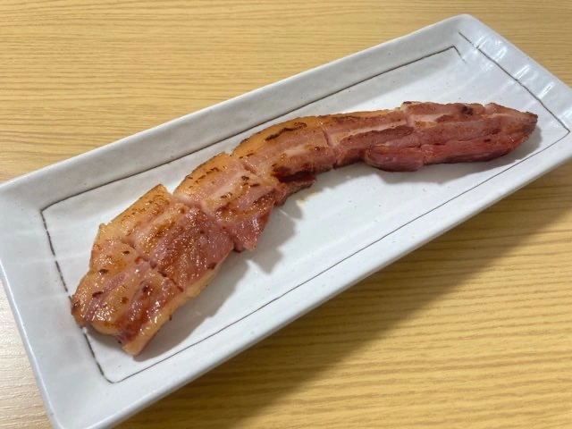 松吉の三重豚を使ったベーコンを実食したレビュー