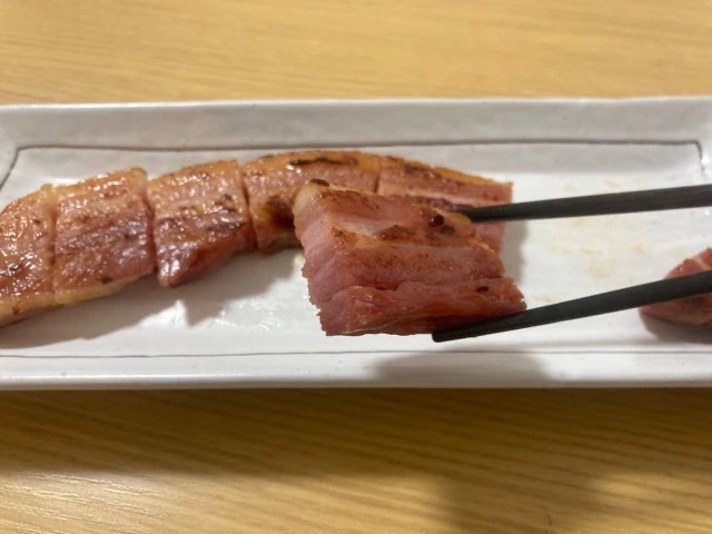 こんがり焼いて香りが良い